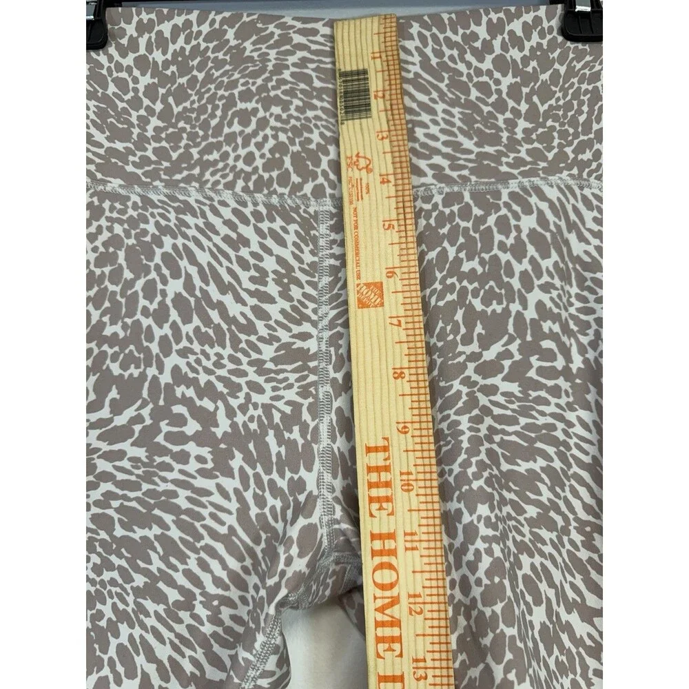 VUORI Womens Studio Pocket Legging Animal Print Drawstring Joggers Gray L - Picture 8 of 16